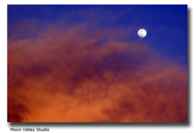 Moon and Clouds